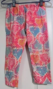 No Boundaries Capri Leggings Junior Medium (7-9) Tie Dyed - Picture 1 of 4