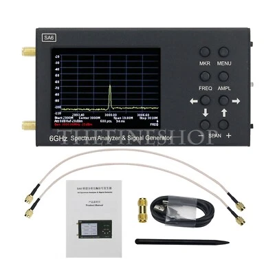 SA6 6GHz Vector Network Analyzer VNA Spectrum Analyzer & Signal Generator New - Image 1 of 4