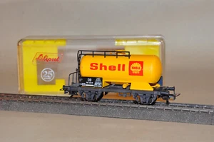 LILIPUT - Carro CISTERNA della DB con insegne della SHELL - scatola originale - Foto 1 di 11