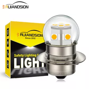 P15S 3030 12 LED Bulb Motorcycle Headlight ATV Driving Light 6-30V Warm White - Foto 1 di 12