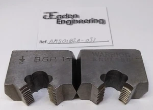 1/2" x 14TPI BSP verstellbare Matrizenblöcke von Warrior. - Bild 1 von 1