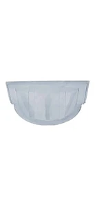 39 In. Round Bubble Plastic Window Well Cover Rain Snow Debris Pest Clear Thick - Picture 1 of 7