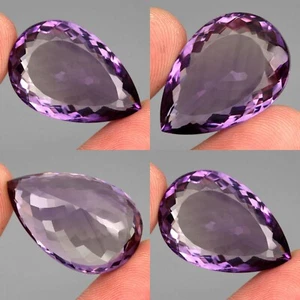  Améthyste d'Uruguay, taille poire /40,01 carats - Picture 1 of 1