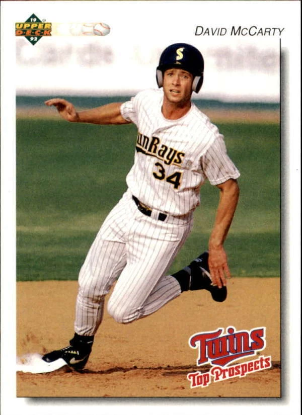 1992 Upper Deck Minors #255 David McCarty NM-MT  - Image 1 of 1