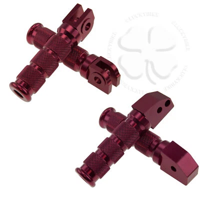 Комплект передних задних спортивных ножных креплений красный для Honda CBR 600 04-19 комплект для водителя пассажира - Изображение 1 из 3