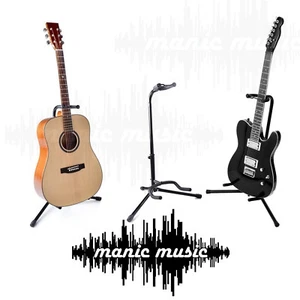 Trípode para bajo eléctrico acústico con soporte para mástil ajustable y soporte  - Imagen 1 de 4