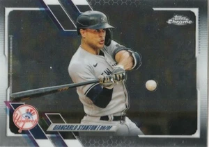 2021 Topps Chrome Giancarlo Stanton #54 - Picture 1 of 2
