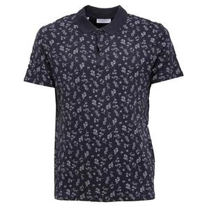 0631AA polo uomo SELECTED HOMME IDENTITY cotton blue polo t-shirt man - Foto 1 di 4
