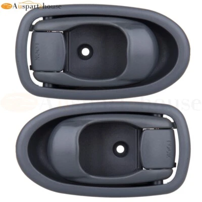 Pair Interior Door Handles Right Left For Kia for Spectra Hyundai Elantra 96-04 - Изображение 1 из 4