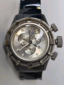 Invicta Bolt Ceramic Chronograph Men's Watch Quartz 13849 50mm Blue - Picture 1 of 5