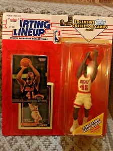 Arroz Glen de baloncesto Kenner Starting LineUp número 41 Miami Heat 1993 nuevo en caja - Imagen 1 de 3