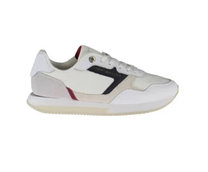 TOMMY HILFIGER Zapatillas Mujer Blancas Con Logo Talla 37 - Imagen 1 de 5