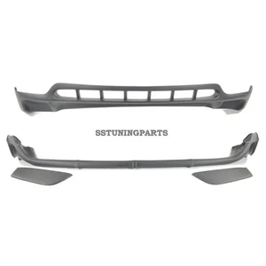 Front & Rear Bumper Spoiler Tuning Lip Addon Valance (Fits BMW E53 X5 2000-2006) - Picture 1 of 11