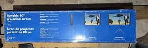 Epson ELPSC80 Accolade Duet Portable Projection Projector Screen 80" - Picture 1 of 6