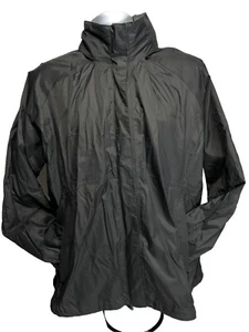 High Sierra Jacket Men's XXL Gray Full Zip Pockets Hooded Rain Coat Outerwear - Picture 1 of 12