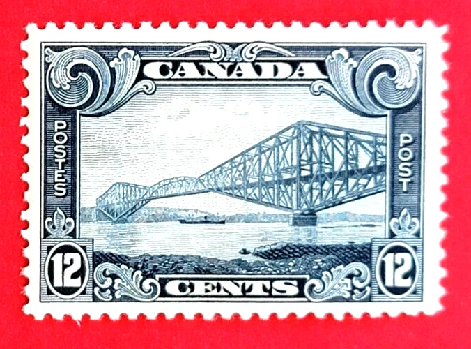 Canada Stamp #156 "Quebec Bridge" MLH VF CV$70 - Image 1 of 1
