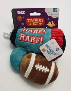 Juguetes para masticar Bark Teachers Mascota Perro Tamaño Pequeño a Mediano Perros Cachorro Rally Fútbol Nuevo de Lote Antiguo - Imagen 1 de 5