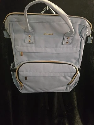 Mochila para portátil Lovevook azul claro - trabajo, viaje o escuela - totalmente nueva Foto 1 de 4