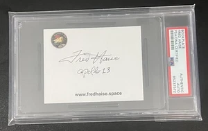 Fred Haise Autograph Apollo 13 NASA Astronaut PSA/DNA Autographed Signed - Picture 1 of 2