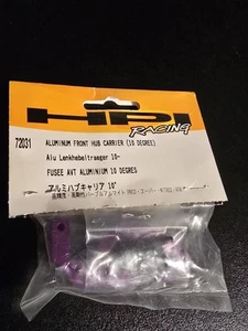 Hpi Racing Super Nitro Rs4-Nitro 2-Pro 2-Racer 2 72031 Front Hub Carrier Purple - Picture 1 of 3