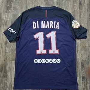 Camiseta deportiva local 2017 Nike Paris Saint Germain Angel Di Maria para hombre versión XL para jugador - Imagen 1 de 12