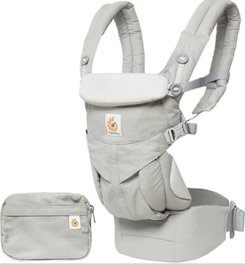 Ergobaby Bundle aus Omni 360 Cool Air Mesh 4-Positionen Babytrage, Pearl Grey - Bild 1 von 1