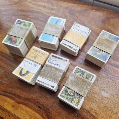 VINTAGE GALLAHER CIGARETTE CARDS JOB LOT FILM MILITARY WILDLIFE PLANES BOATS - Image 1 of 4