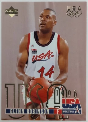1995-96 Upper Deck Glenn Robinson USA Basketball #324 - Image 1 of 3
