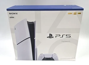 Sony Playstation 5 Slim Disc Edition Console 1TB White PS5 CFI-2015 - Picture 1 of 11