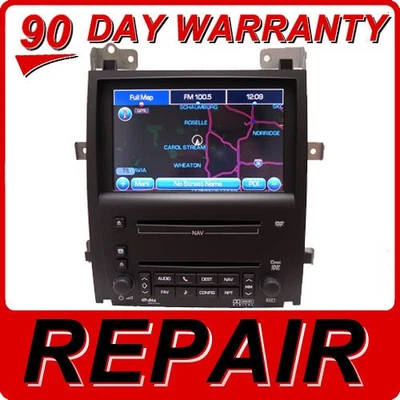 SERVIÇO DE REPARO CADILLAC Escalade UNIDADE DE NAVEGAÇÃO CD SUPERNAV GPS 6 DISCOS DVD - Imagem 1 de 3
