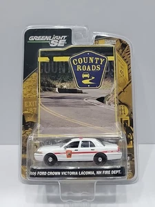 FARO VERDE 1/64 STRADE DI CAMPAGNA LACONIA NH FUOCO 2006 FORD CROWN VIC - Foto 1 di 3