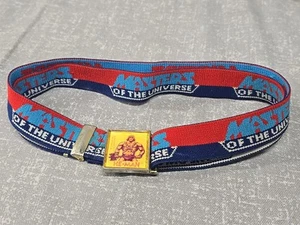#2 Vintage MOTU Masters Of The Universe He-Man Children’s Belt w/Latch Lee 1980s - Picture 1 of 4