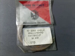 FIAT 850 - 127 KIT SERIE 2 ANELLI SPALLAMENTO ALBERO MOTORE NUOVO EPOCA STD - Imagen 1 de 2