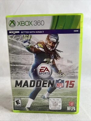 Madden NFL 15 (Microsoft Xbox 360, 2014) CIB Complete Video Game W/ Manual - Image 1 of 4