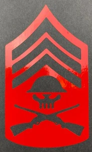 Calcomanía de vinilo para coche The Venture Brothers Sargent Hatred - Imagen 1 de 1