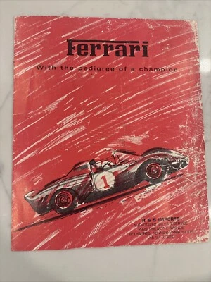 1966 Ferrari 330/GT 275 Berlinetta Spyder Sales Brochure - Image 1 of 4