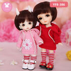 New Red Long sleeve T-shirt Suit clothes For 1/8 BJD Doll imda1.7/lati/soom Body