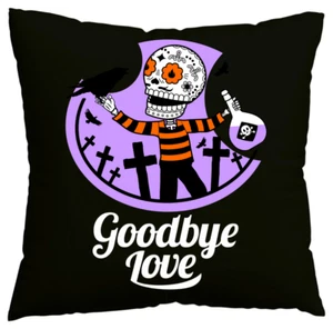 Kissenbezug GOODBYE LOVE SKULL BEIM EXPERIMENTIEREN SKULL BIKERSH Schwarz 601454 - Bild 1 von 1