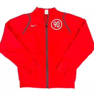 Nike Total 90 Full Zip Red Jacket Coat Men's Medium Track - Picture 1 of 16