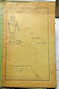 CYCLISME/PLAQUETTE PUBLICITAIRE/MAISON "FLY"/VERS 1920 - Foto 1 di 4