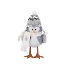 Winter Glowing Led Birds Outdoor Christmas Figure For Christmas Celebration