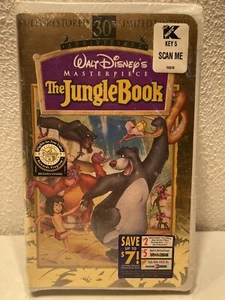 The Jungle Book (VHS, 1997, 30th Anniversary Limited Edition) #K - Picture 1 of 2