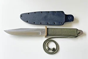 Blackjack Ek Commando Model 5 Series Bowie Fixed Blade Knife Effingham USA 1994 - Picture 1 of 21