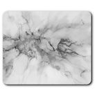Rectangle Mouse Mat BW - Marble Effect Ink Artist Abstract  #36920