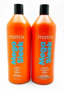 Matrix Total Results Mega Sleek Shampoo & Conditioner Duo - 33.8 Oz. ea. New!