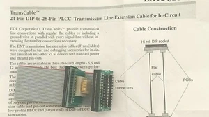 1pcs EDI Corp. Ext24 / 28 - 2X Ext. Cable for In-Circuit Emulators - Imagen 1 de 4