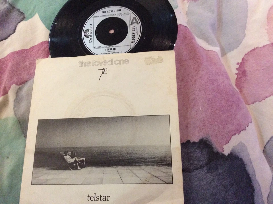 "Cubierta de vinilo de 7"" The Loved One Telstar Joe Meek Tornados" Foto 1 de 2