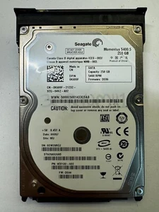 DELL K680F ST9259320AS 9EV133-032 250GB 5.4K RPM 8MB CACHE 3Gb/s SATA 2.5" HDD - Picture 1 of 4