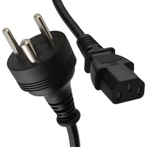 Danemark Afsnit 107-2-D1 3 Broche À IEC C13 Kettle Prise Secteur Puissance Câble - Afbeelding 1 van 12