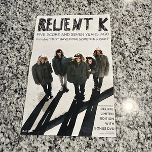 Relient K Five Score and Seven Years Ago Poster 2Sided Promo Original 11x17 2007 - Bild 1 von 2